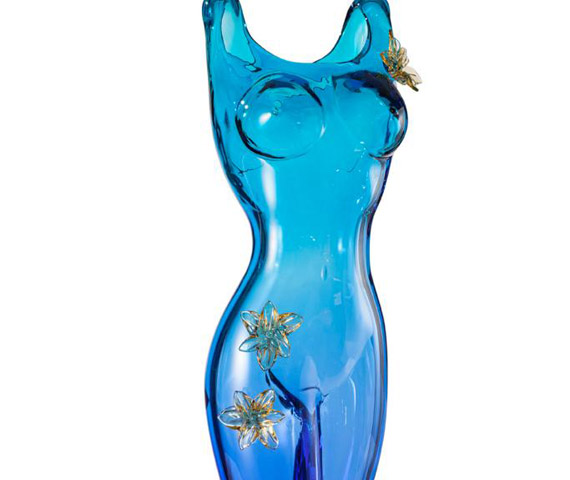 MattsonAlexis Silk Natures Grace Blown Hot Sculpted Glass