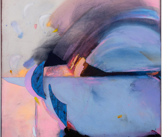 Hollis TaggartDana James The Ink Reverie 40 x34 oil pigment acrylic collage on canvas