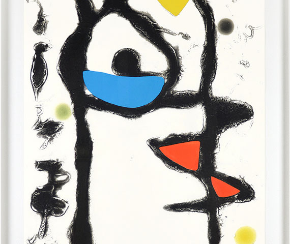 Masterworks Fine Art Galleryjoan miro etching barcelona 1972 1973 frame